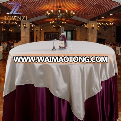 Hot Selling Customized Modern Cheap Restaurant Tablecloth Round Jacquard Polyester Wedding Table Cover