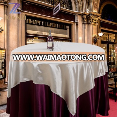 High Quality Tablecloths Linen Wholesale New Series Restaurant Wedding Table linens Polyester Banquet Jacquard Tablecloths