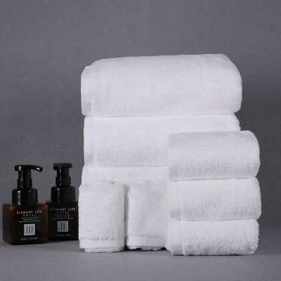 Manufacturer Wholesale set 100% Cotton Comfortable premium hotel towel