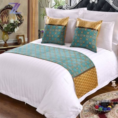 Townzi Guangzhou Hotel Supply Wholesale Jacquard Cotton Hotel Bed Sheet