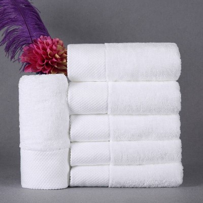 Amazon Wholesale Hilton Big White 100 Cotton Velour Hotel Soft Towel